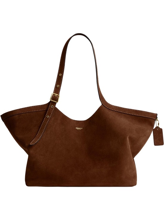 Coach Suede Gramercy Tote - Picture 2 of 3
